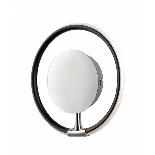 slide 1 of 1, Ringer 10" Wide Metal Wall Sconce