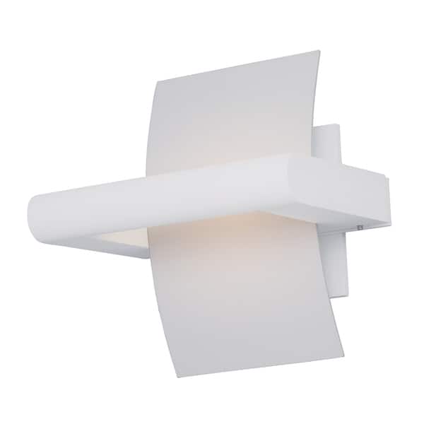 slide 1 of 1, Alumilux Sconce 7" Wide Aluminum Wall Sconce