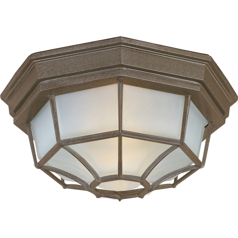 Crown Hill 10.75" Wide Aluminum Outdoor Ceiling Light