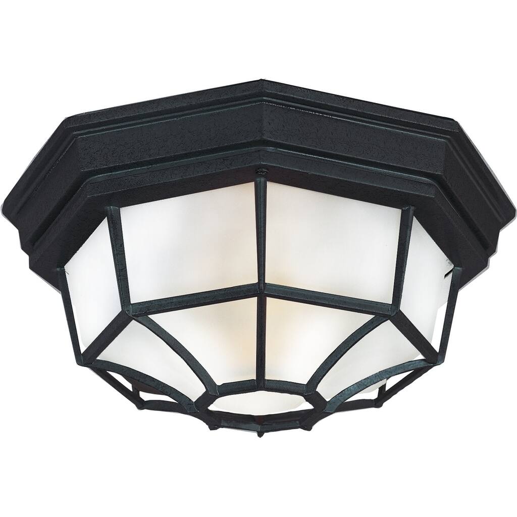 Crown Hill 10.75" Wide Aluminum Outdoor Ceiling Light