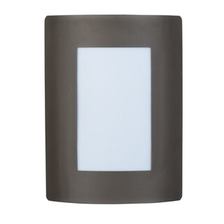 View 8" Wide Steel Outdoor Wall Light