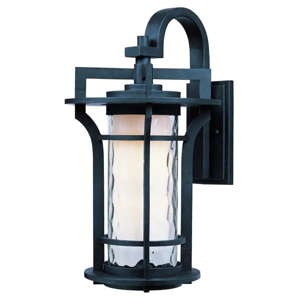 slide 1 of 1, Oakville 8" Wide Aluminum Outdoor Wall Light black oxide