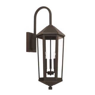 Ellsworth 3-light Oiled Bronze Outdoor Wall Lantern