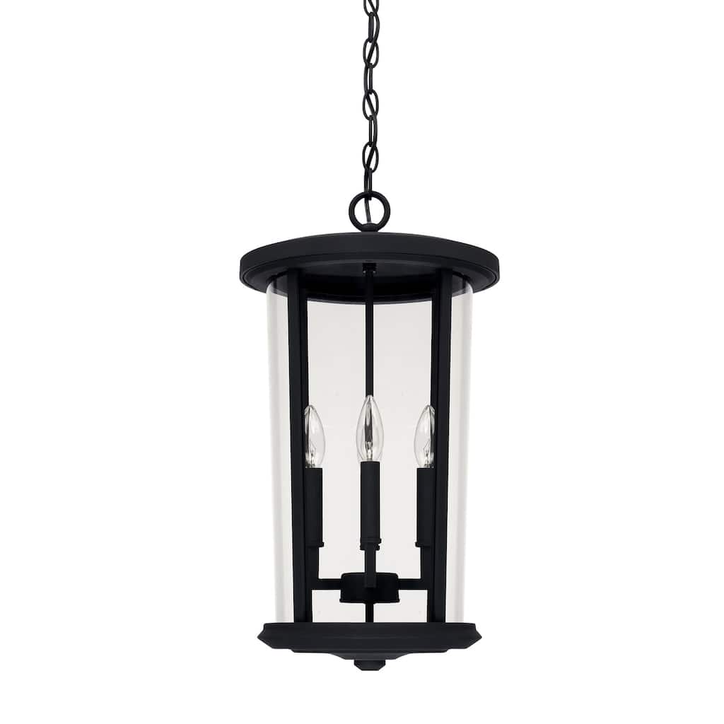 Howell 4-light Black Outdoor Hanging Lantern