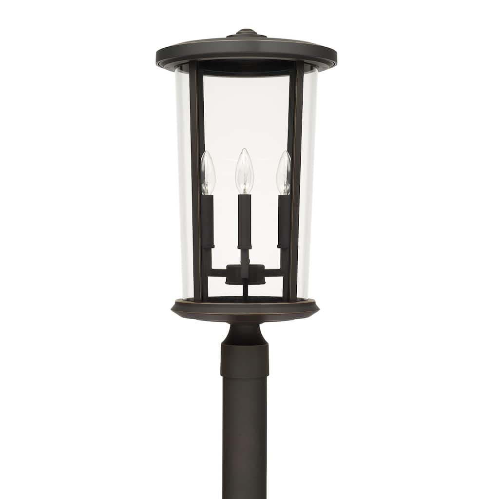Howell 4-light Oiled Bronze Outdoor Post Mount