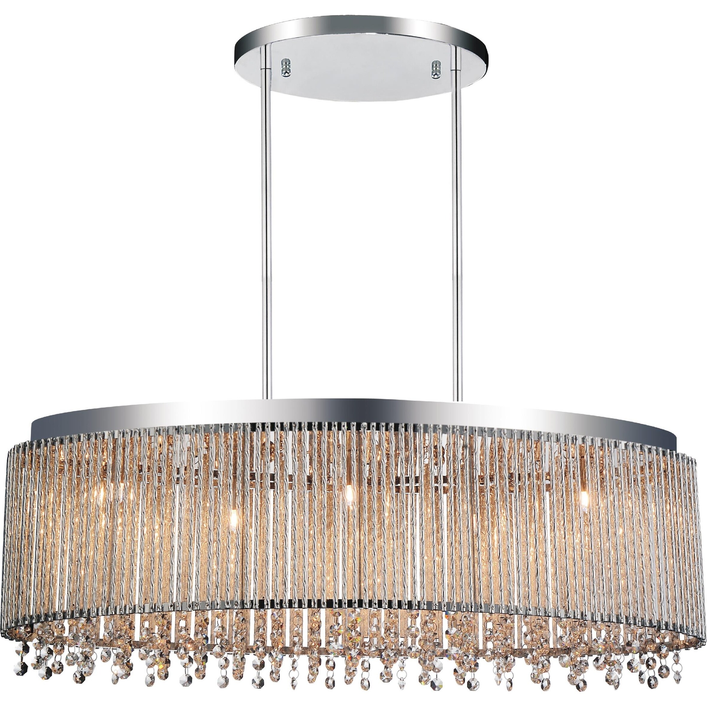 Silver Orchid Bowen 5-light Chandelier with Chrome Finish - Chandeliers For Bedrooms by Overstock.com