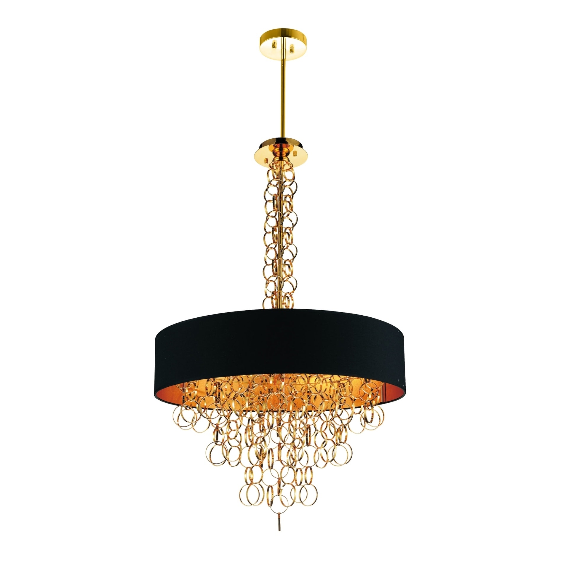 Strick & Bolton Khori Gold 8-light Chandelier - Chandeliers For Bedrooms by Overstock.com