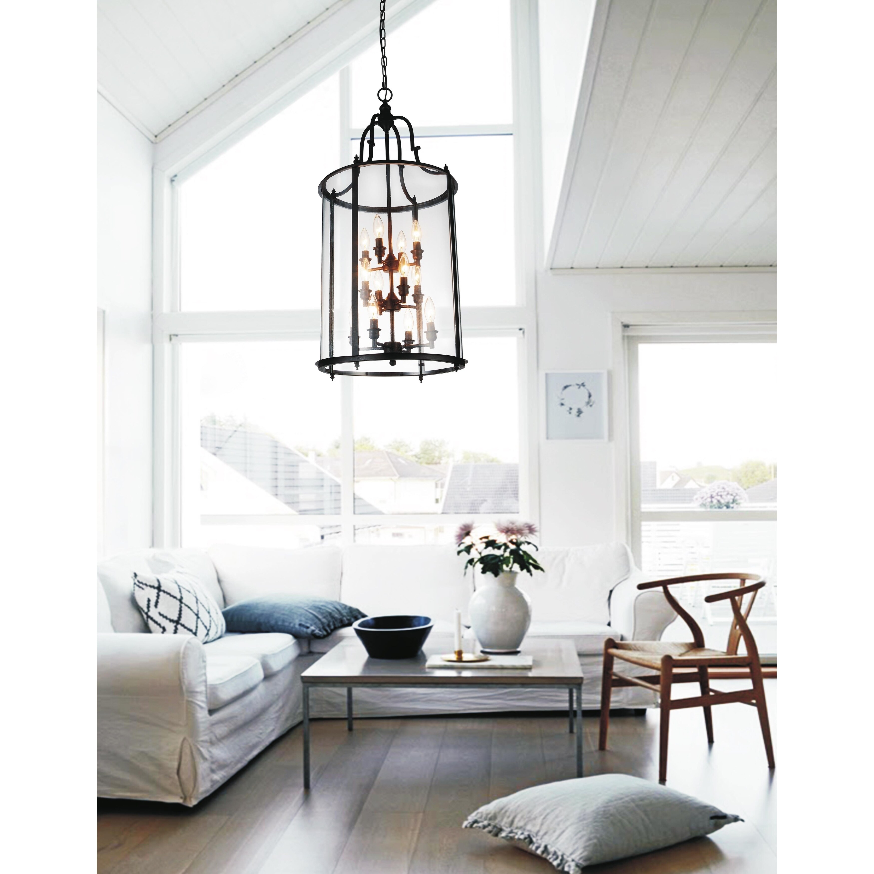 The Gray Barn Evergreens 12-light Chandelier with Oil Rubbed Bronze Finish - Chandeliers For Bedrooms by Overstock.com