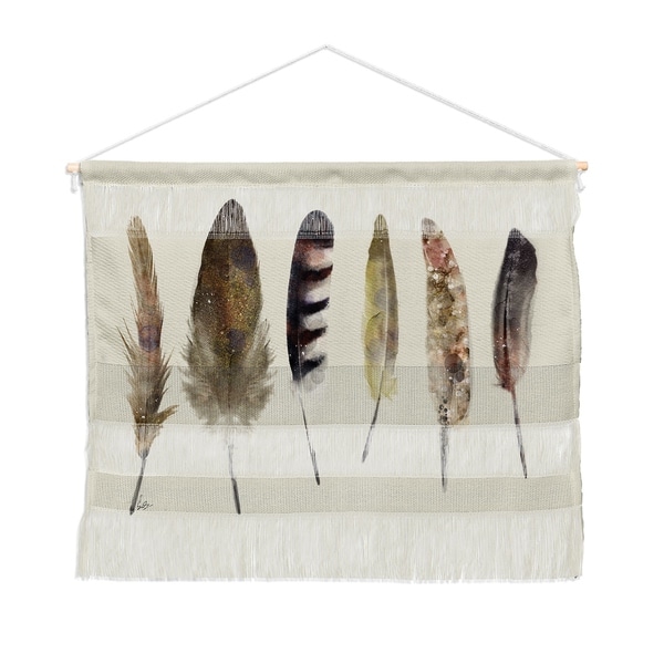 Brian Buckley peace song feathers Landscape Wall Hanging Tapestry