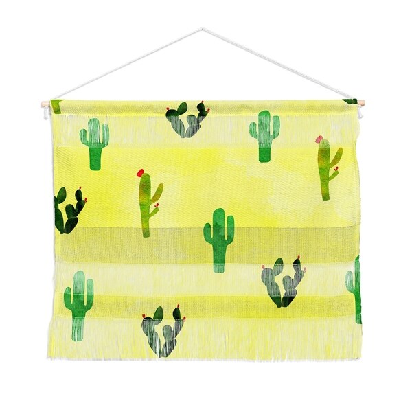 Hello Sayang Cactus Madnessa Landscape Wall Hanging Tapestry