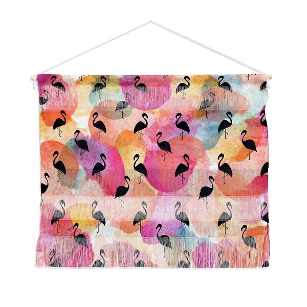 Hello Sayang Dance Like A Flamingo Landscape Wall Hanging Tapestry