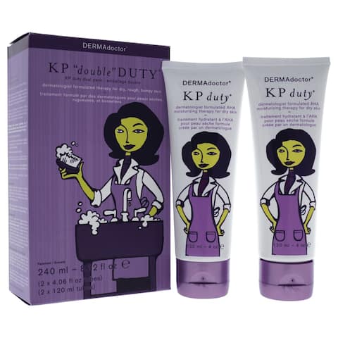 DERMAdoctor KP 4-ounce Double Duty Dual Pack