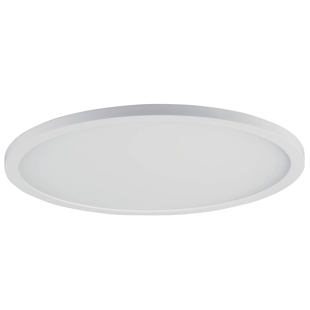 Wafer 15" RD LED Flush Mount 4000K - White