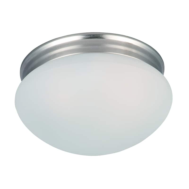 Essentials 9" Wide Steel Flush Mount Ceiling Light