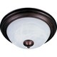 preview thumbnail 1 of 3, Essentials 11.5" Wide Steel Flush Mount Ceiling Light