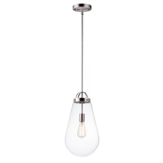 Nyla 1-Light Pendant - satin nickel