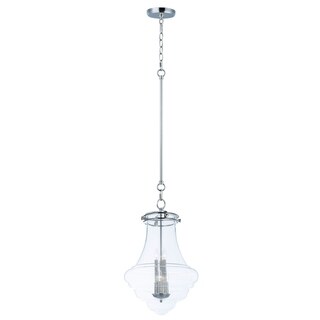 Retro 6-Light Pendant - Polished Nickel