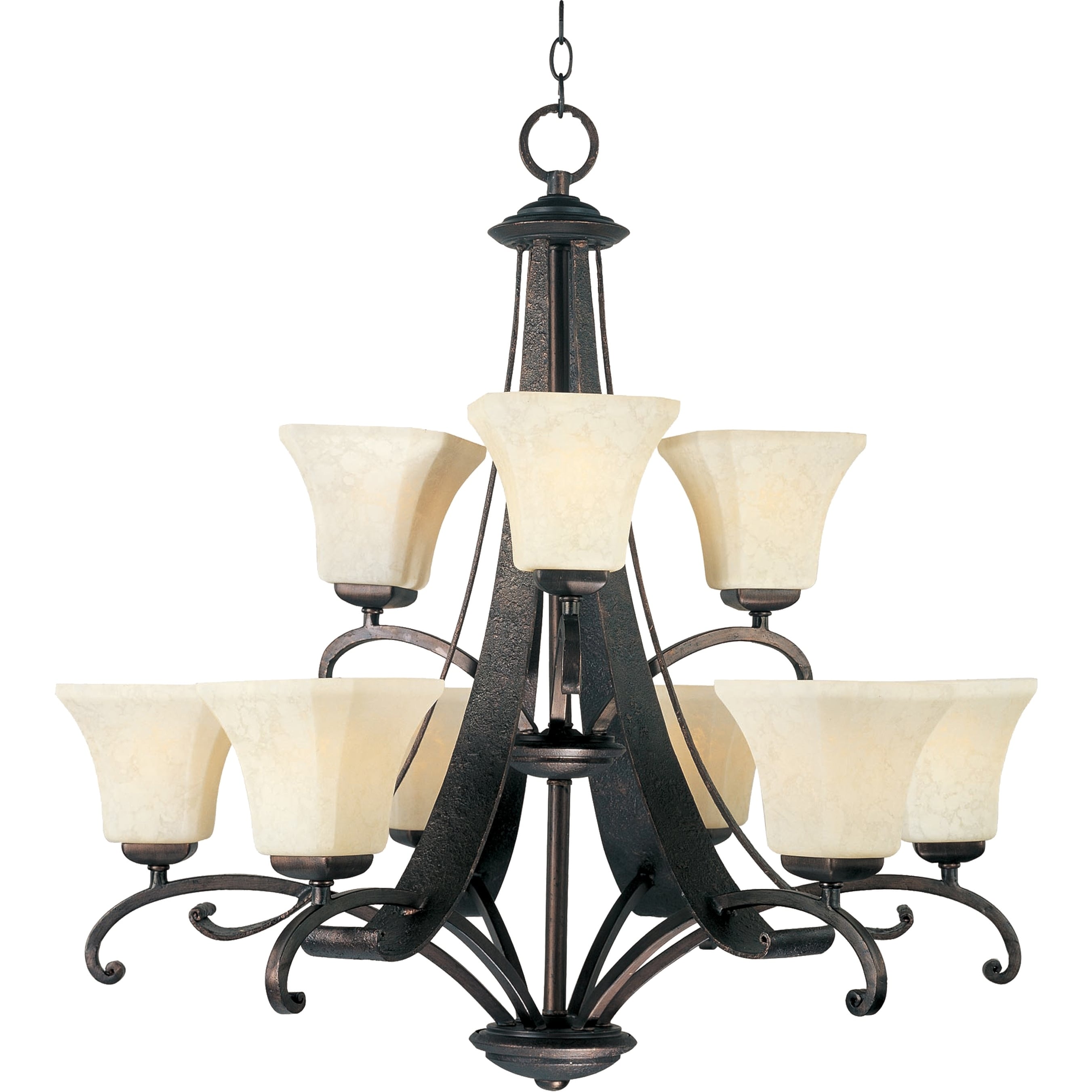 「Light Mellow Harbor」 Harbor Breeze 200-Lumen 5-Watt Specilaty Textured Bronze Low