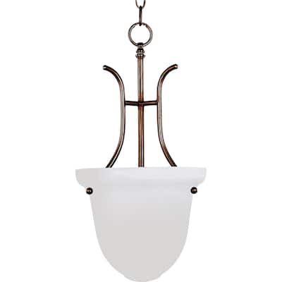 Malaga 1-light 8" Wide Steel Pendant