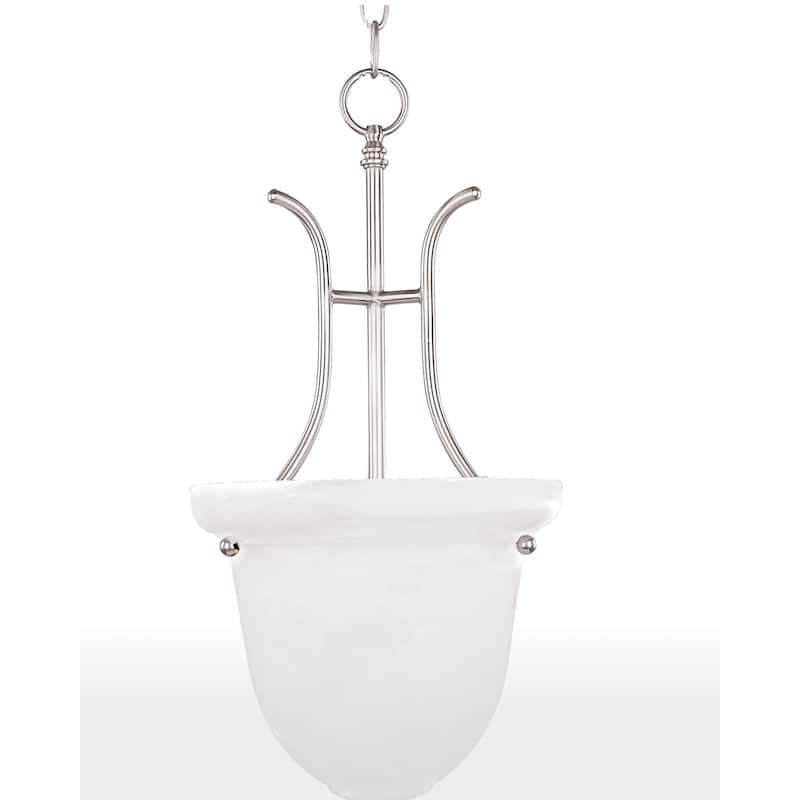 Malaga 1-light 8" Wide Steel Pendant