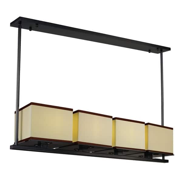 slide 1 of 1, Tribeca LED Pendant - Dark bronze