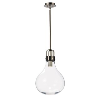 Kinetic Large LED Pendant - dark satin nickel