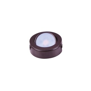 CounterMax MX-LD-AC 2.75" Wide Aluminum Under Cabinet Disc Light