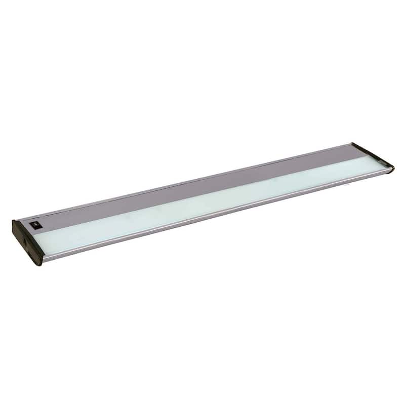 CounterMax MX-X120 5" Wide Aluminum Under Cabinet Light - satin nickel