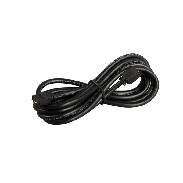 slide 1 of 1, CounterMax MX-L-120-SL Plastic Connector Cord Black