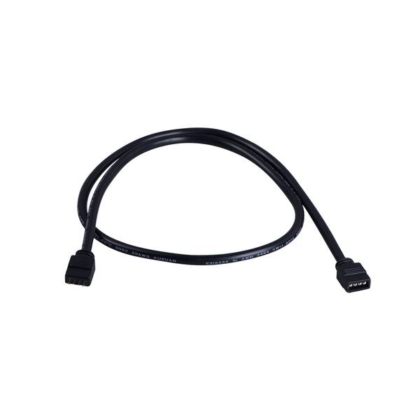 slide 1 of 1, CounterMax MX-L-120-SL Plastic Connector Cord Black