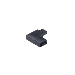 CounterMax MX-L-24-SS Plastic 90 Degree Connector - Black