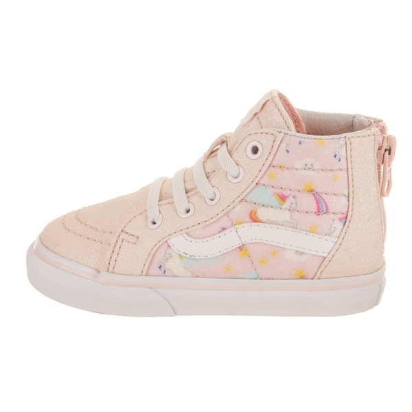 Shop Vans Toddlers Sk8-Hi Zip (Glitter 