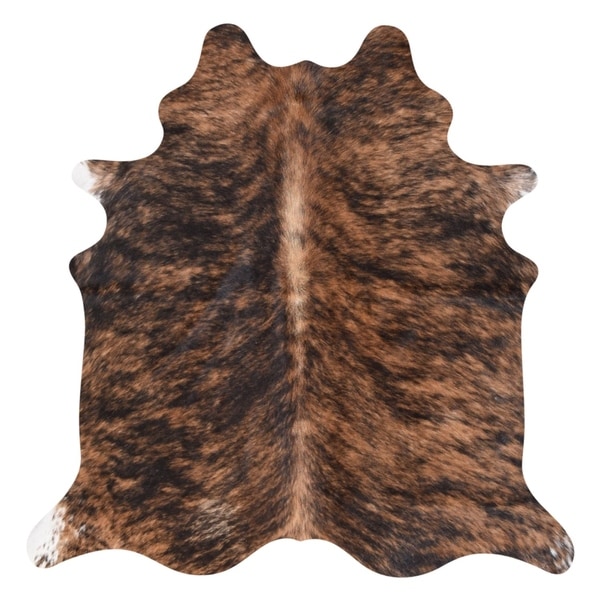 Clayton Modern Rustic Faux Cowhide Area Rug On Sale Bed Bath
