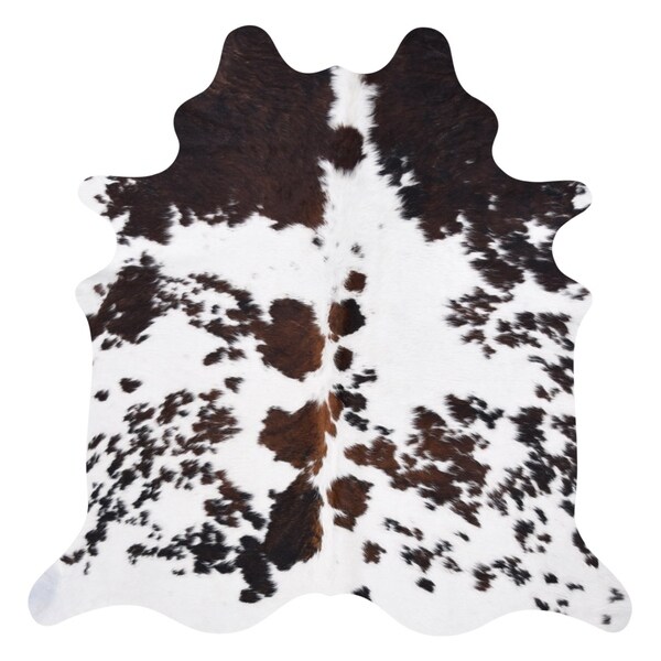 Real Cowhide Rug Salt&Pepper Tricolor