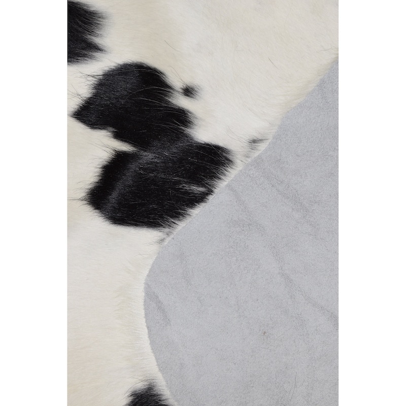 Real Cowhide Rug Salt&Pepper Tricolor