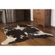 preview thumbnail 2 of 2, Real Cowhide Rug Tricolor & White