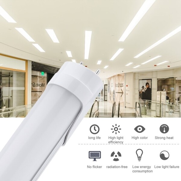 D... F17T8//765 24/" 17-Watt Straight T8 Fluorescent Tube Light Bulb Pack of 10