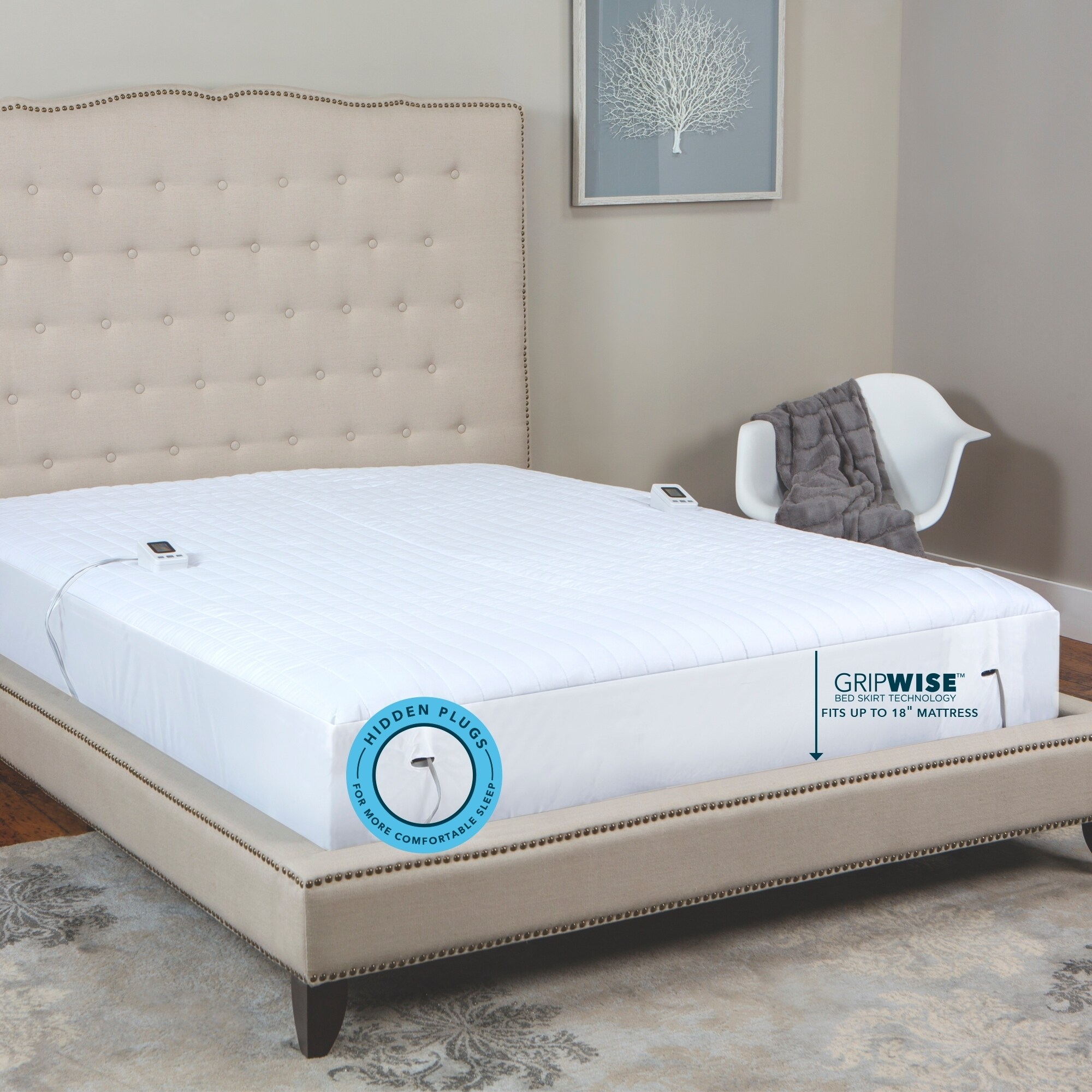 sleep warmer heated mattress pad
