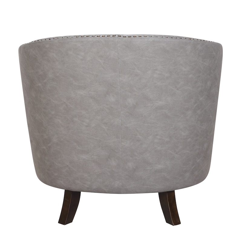 Shelton Faux Leather Club Chair