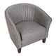 preview thumbnail 20 of 19, Shelton Faux Leather Club Chair