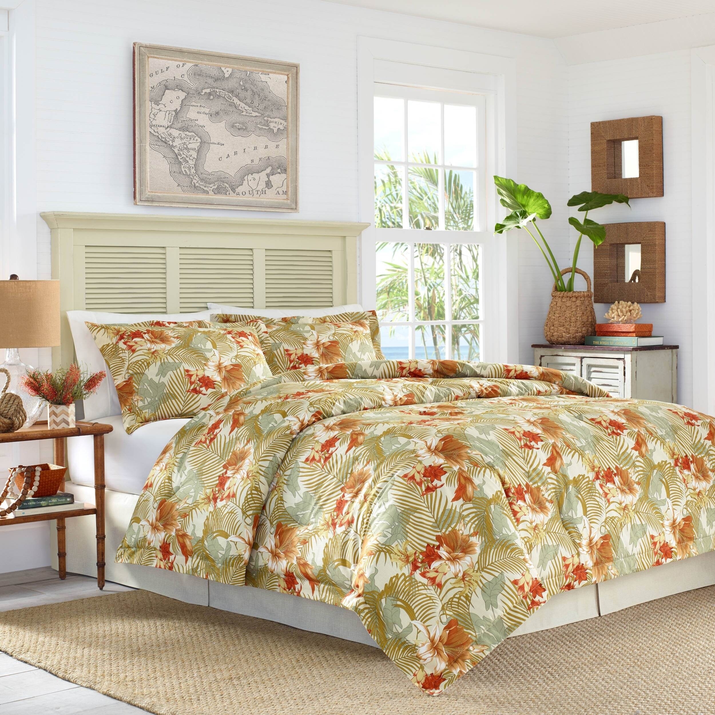 Shop Tommy Bahama Loredo Gardens Duvet Cover Set On Sale Free