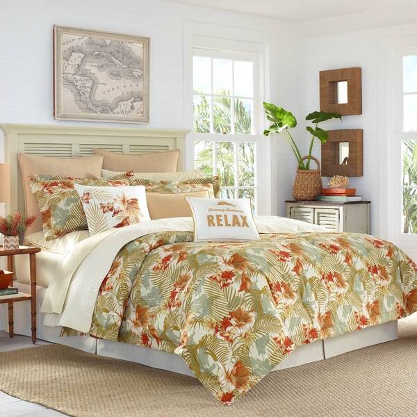 Shop Tommy Bahama Loredo Gardens Comforter Set On Sale Free