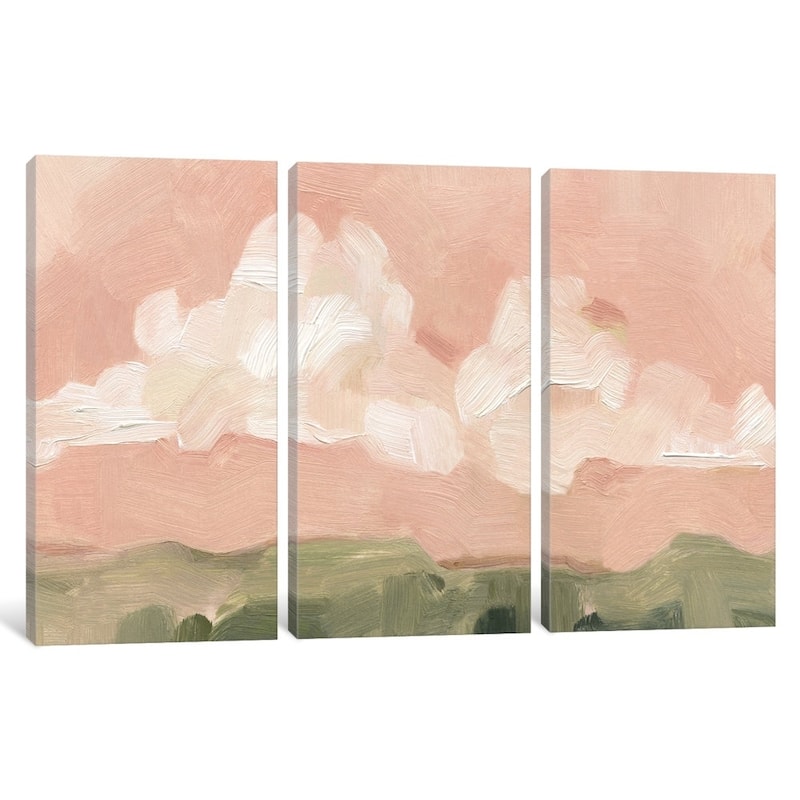 iCanvas "Pink Haze Sunset I" by Emma Scarvey