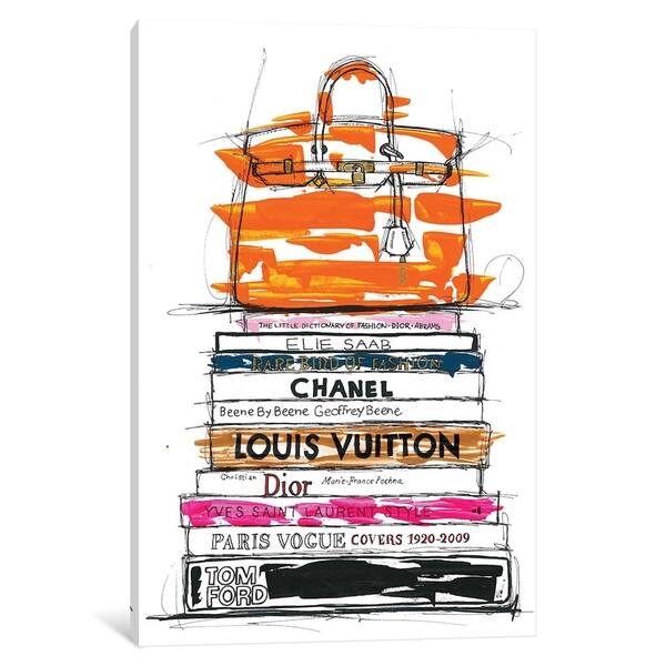 iCanvas Birkin Bag and Fashion Books by Frank Banda - 60 x 40 x 1.5