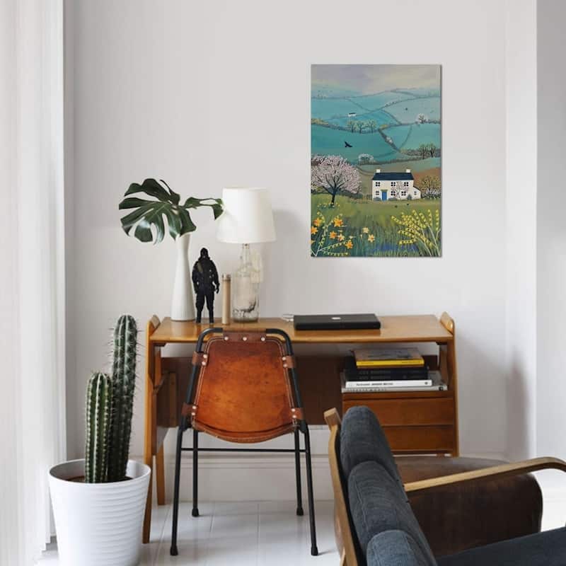 iCanvas "Across Spring Hills" by Jo Grundy