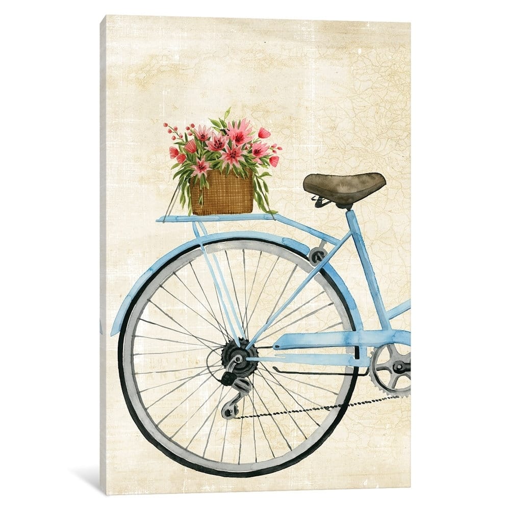 iCanvas "Courier Fleur I" by Grace Popp