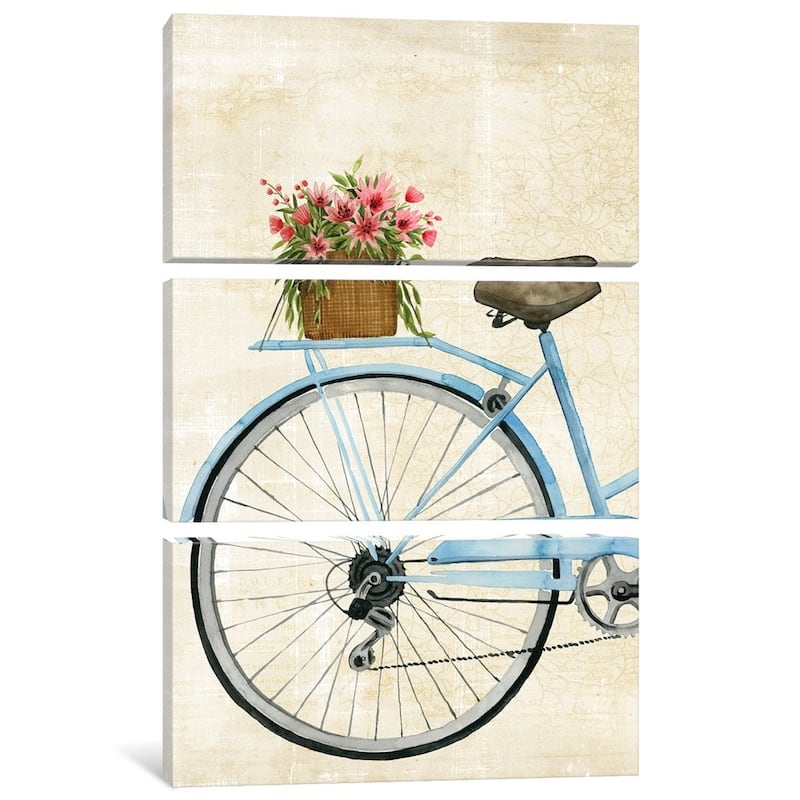iCanvas "Courier Fleur I" by Grace Popp