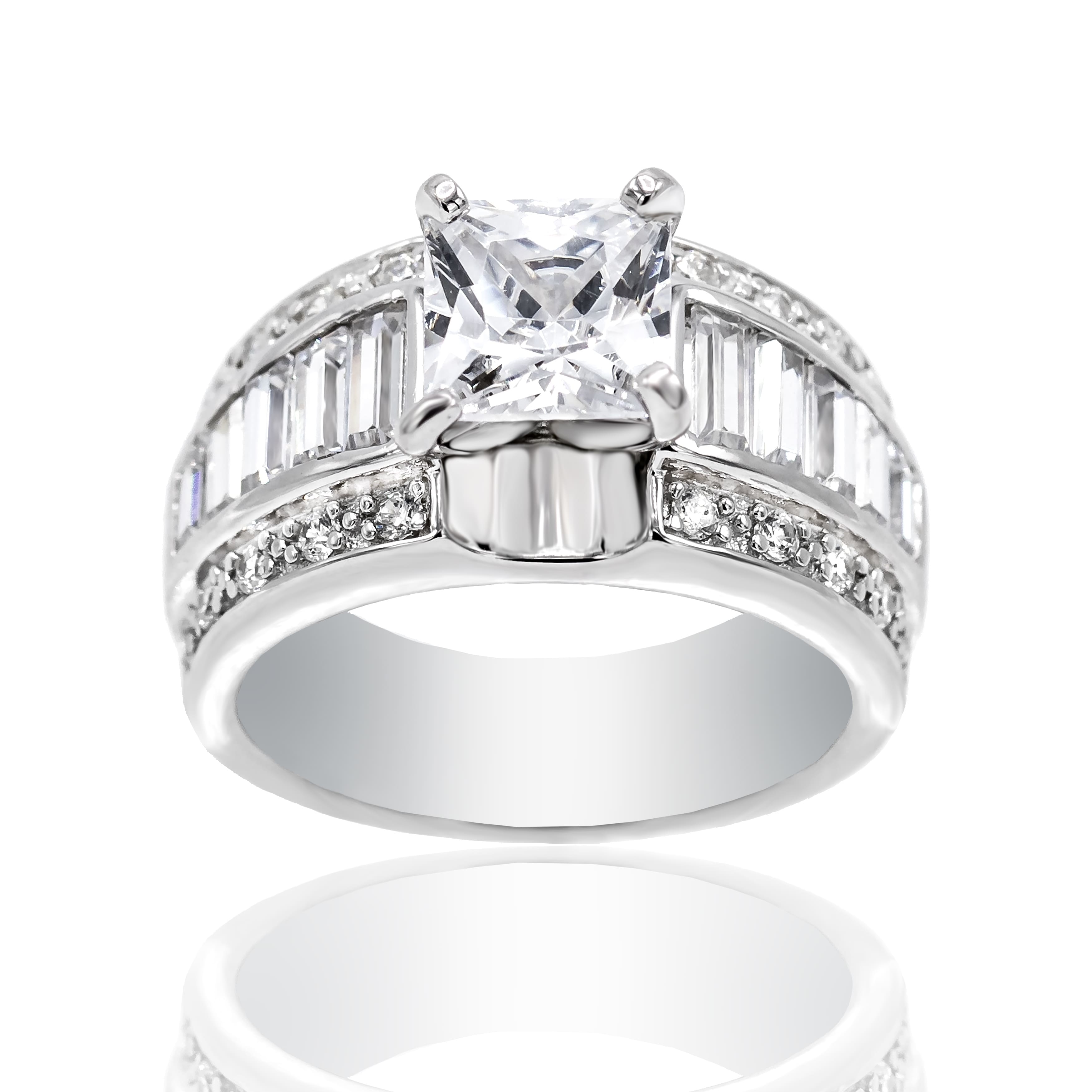 Buy Cubic Zirconia Rings Online at Overstock Our Best Rings Deals