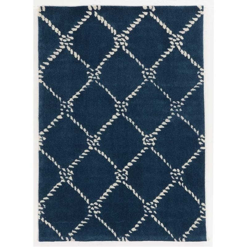 Trinity Rope Qua Navy/Ivory - 8' x10'