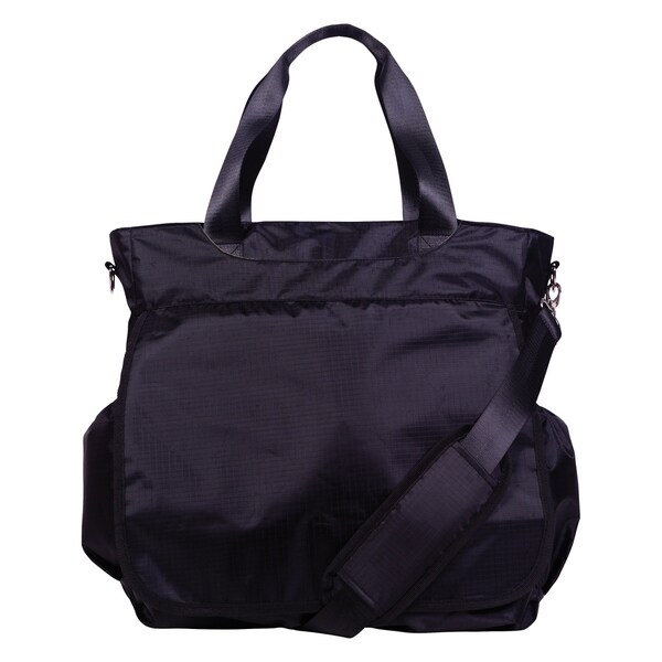 black tote changing bag